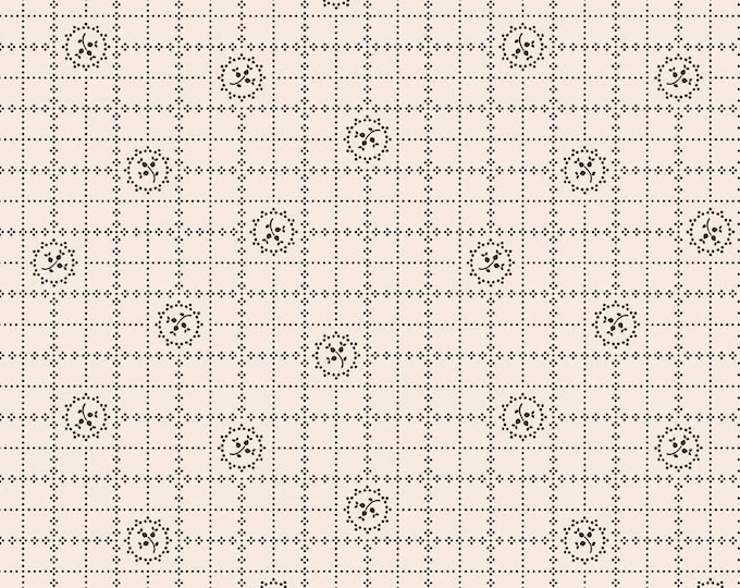 Gentler Times Delicate Raisin, 100% Cotton Fabric, C16475-RAISIN