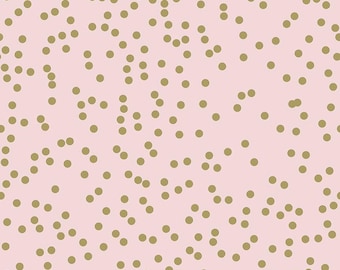 January Confetti Blush Sparkle, 100% Cotton, SC13921-BLUSH