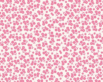 Picnic Florals - Ditsy Pink by My Mind's Eye for Riley Blake Designs, 100% Cotton Fabric, C14613-Pink