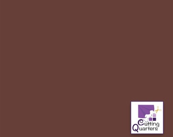 Riley Brown, Confetti Cottons-Riley Blake Designs, Solids, Basic Colors, 100% Cotton Fabric C120-Riley Brown