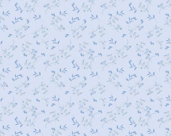 Penelope Stems Sky, 100 % Cotton, C16641-SKY