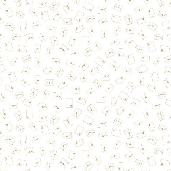 Hush Hush 2 - Love Notes by Lindsay Wilkes for Riley Blake Designs, 100% Cotton Fabric, Low-Volume Collection, C12884