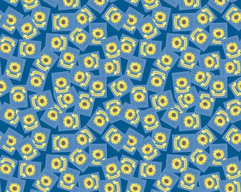 Sunny Skies Seed Packets Dusk, 100% Cotton, C14634-Dusk