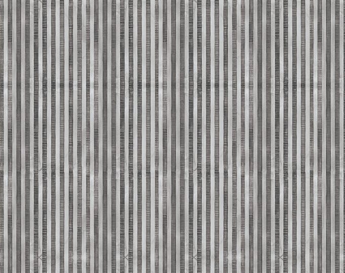 Ghoul Friends Stripe Black, 100% Cotton Fabric, C16056-BLACK