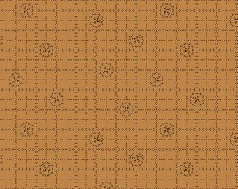 Gentler Times Delicate Butterscotch, 100% Cotton Fabric, C16475-BUTTERSCOTCH