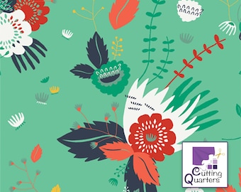 Flight Path - Odessa Bloomeria by Jessica Swift for Art Gallery Fabrics, FLP-66800, 100% Premium Cotton Fabric