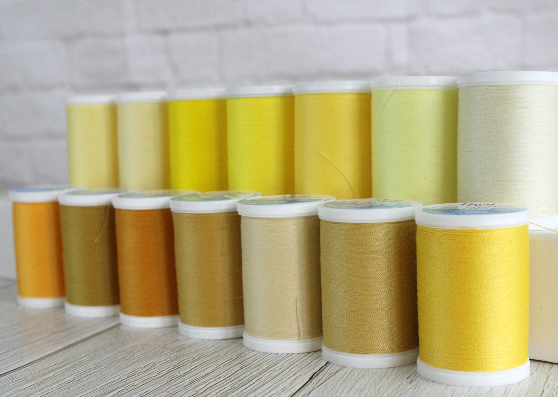 Pale Yellow - Dual Duty XP General Purpose Thread 250yd - Coats