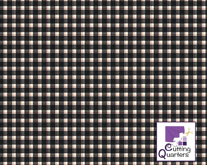 Adel in Winter - Plaid Mocha by Sandy Gervais for Riley Blake Designs, 100% Cotton Fabric, C12261-Mocha