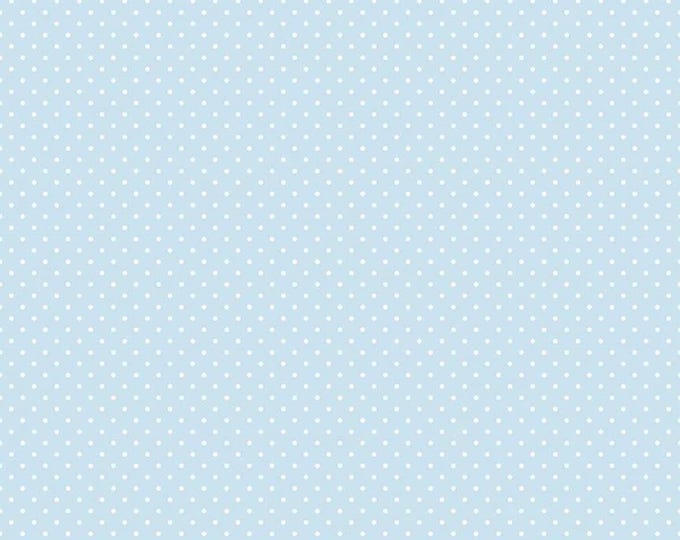 Swiss Dot Boy Blue - Riley Blake Designs, Basic Colors, 100% Cotton Fabric C670-BOY BLUE