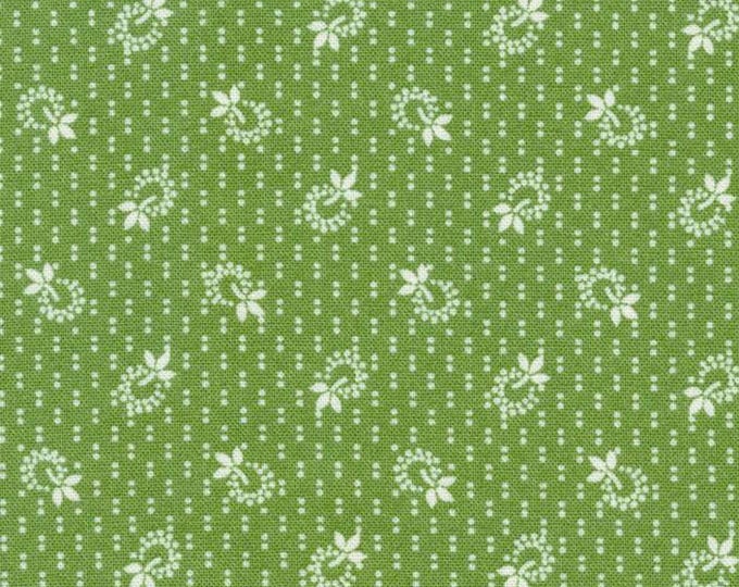 Flowerhouse: Softly Shirting Green, 100% Cotton, FLH-21704-7