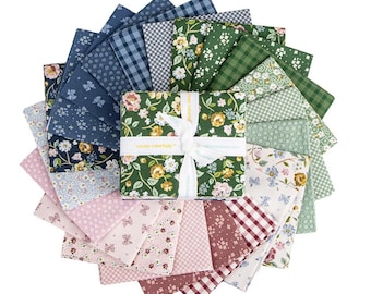 Rosewood Fat Quarter Bundle, 21 pcs, FQ-17490-21