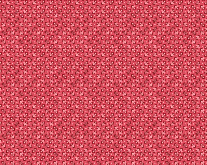Berry & Sage Flower Bed Tea Rose, 100% Cotton Fabric, C17383-TEA ROSE