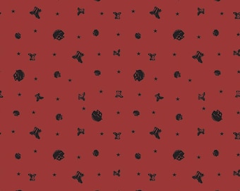 Coming Home Elite Soldiers Red, 100% Cotton, C14429-Red