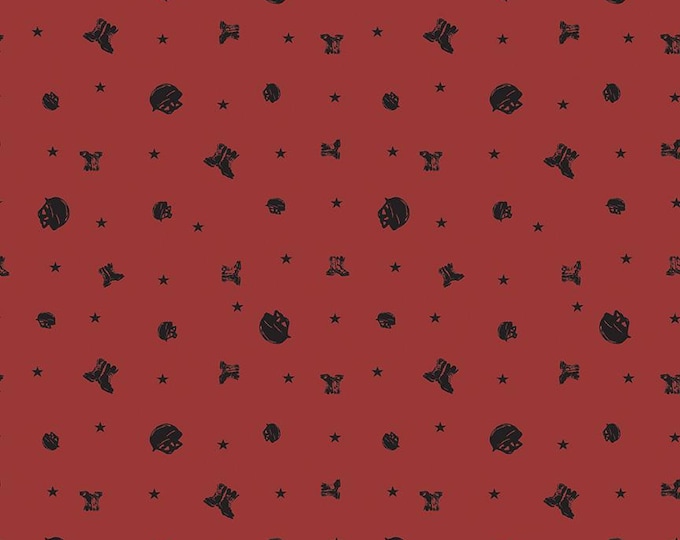 Coming Home Elite Soldiers Red by Vicki Gifford for Riley Blake Designs, 100% Cotton Fabric, C14429-Red