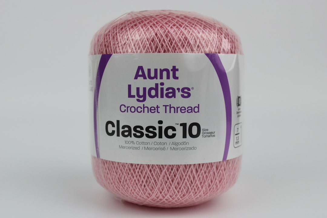 Aunt Lydia's Classic - Hilo De Ganchillo (10 Unidades