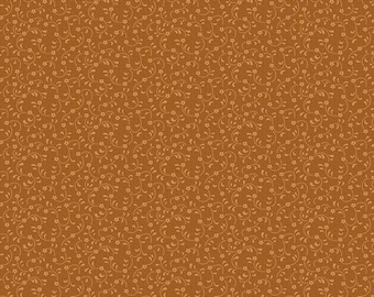 Floret Spice, 100% Cotton, C675-Spice