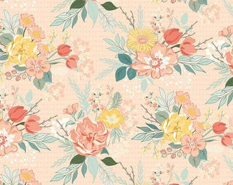 New Beginnings Main Blush, 100% Cotton, C15750-BLUSH