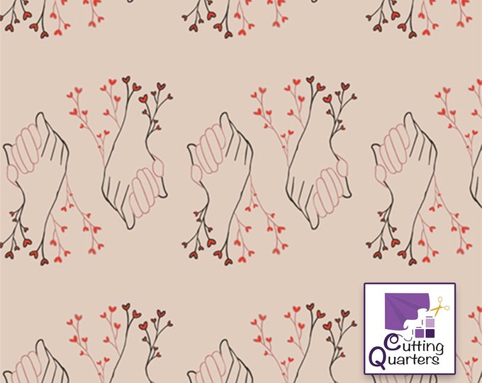 Open Heart - Better Together by Art Gallery Fabrics, 100% Cotton Fabric, OPH-14354