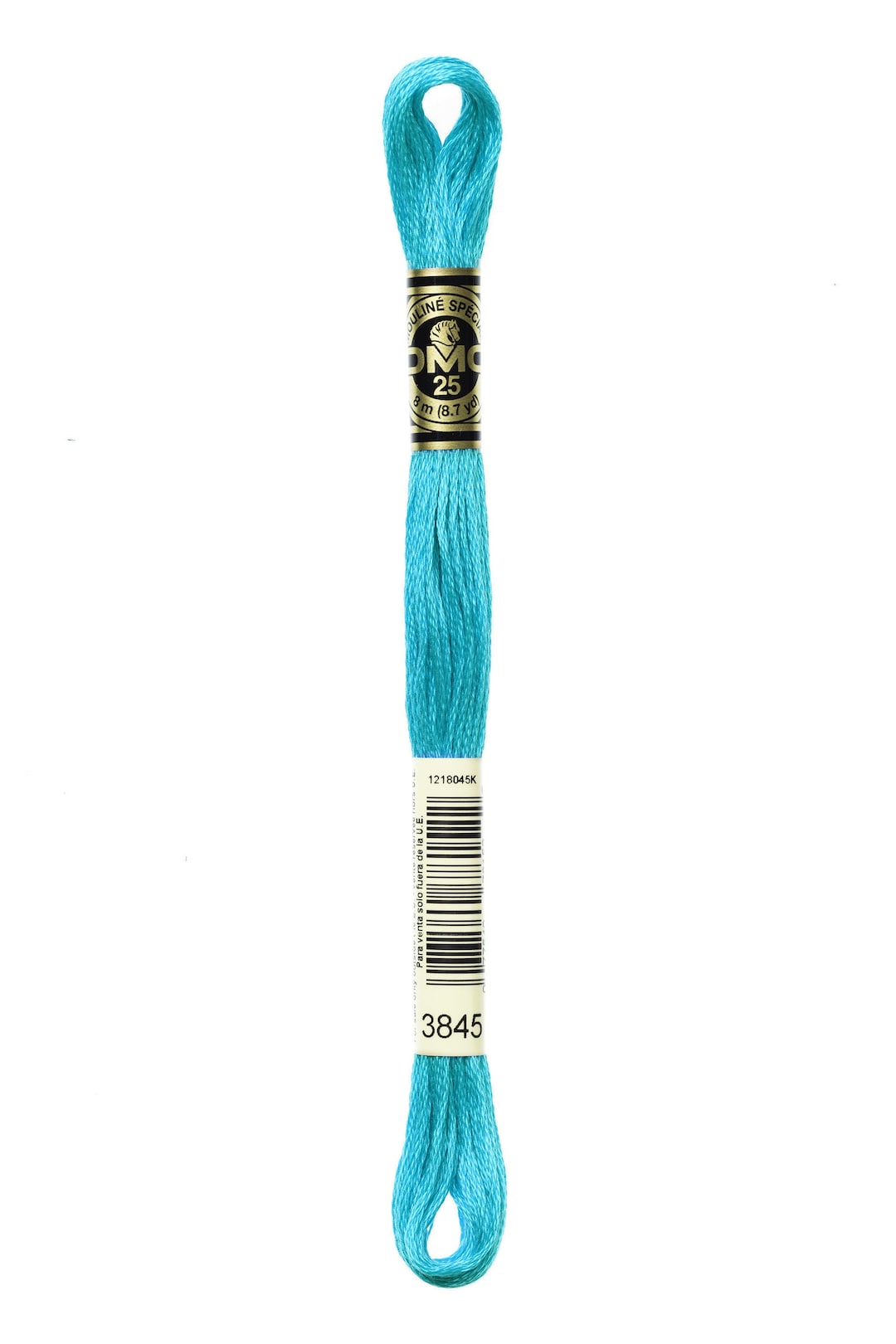 DMC 3845 - Medium Bright Turquoise, 6 Strand Embroidery Floss 100