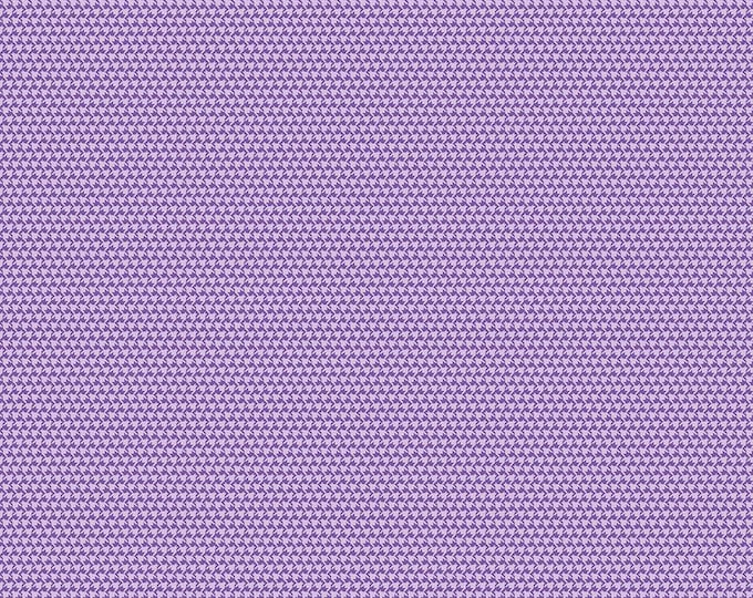 Plum Petals Houndstooth Lilac by Diane Labombarde by Lori Holt for Riley Blake Designs, 100% Cotton Fabric, C15646-LILAC