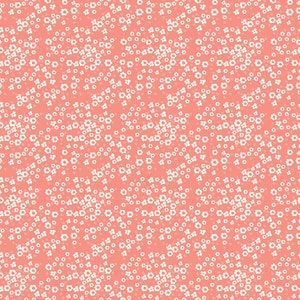Spring's in Town - Blossoms Coral von Sandy Gervais für Riley Blake Designs, 100% Baumwolle, C14215-Coral