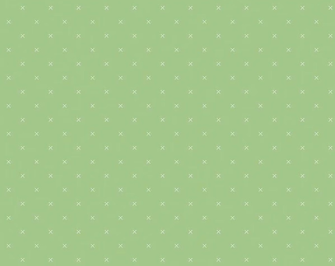 Bee Cross Stitch Riley Green, 100% Cotton, C745-RILEYGREEN