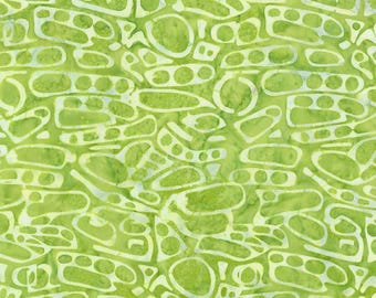 Chartreuse - Expressions Batiks Geometric Splash by Riley Blake Designs, 100% Cotton Fabric, BT23204-313