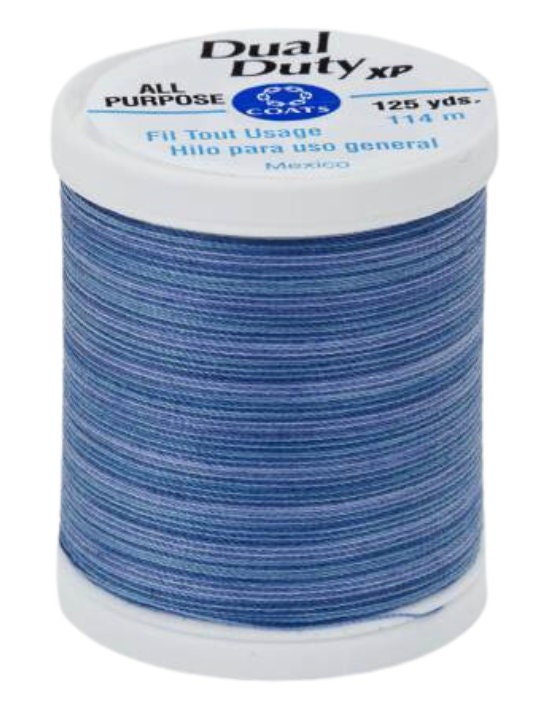 Coats and Clark Variegated Threads | Coats Dual Duty xp S900 | Coats All  Purpose Thread 125 yard Spools