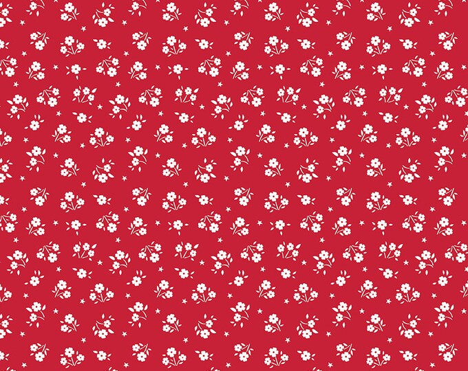 American Beauty Ditsy Red by Dani Mogstad for Riley Blake Designs, 100% Fine Cotton, C14446-Red