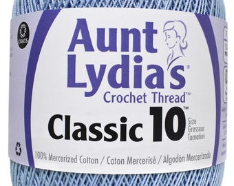 Delft - Aunt Lydia's Crochet Thread Classic 10, 350 yds, Art 154C-480