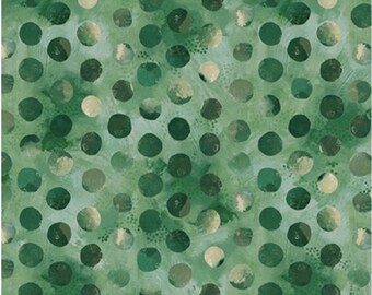 Nature Story - Collage Dot Green, 100% Cotton, NSTO 5841 G