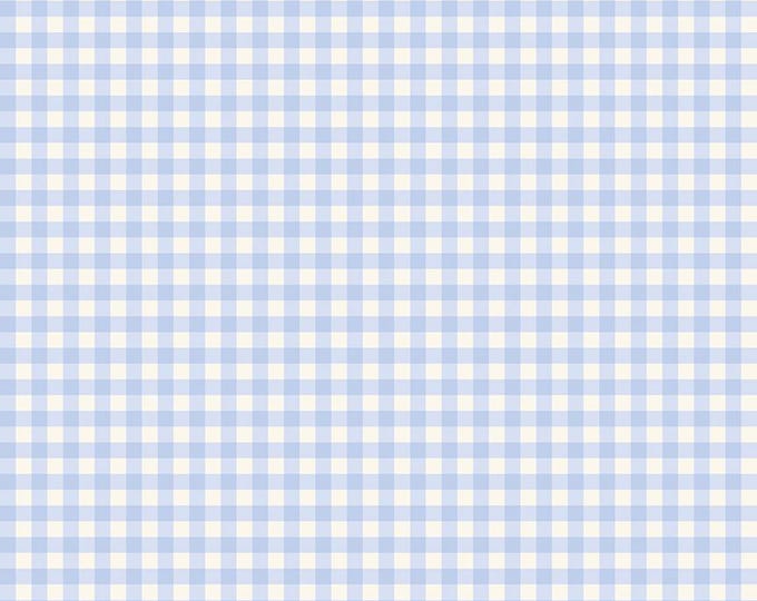 Penelope Gingham Sky by Riley Blake, 100 % Cotton, C16644-SKY