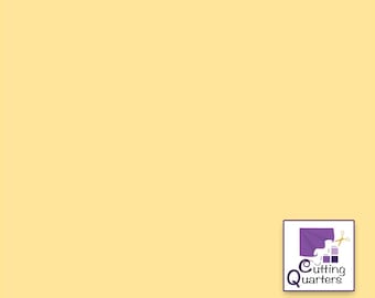 Sunshine, Confetti Colors-Riley Blake, Solids, Basic Colors, Butter Yellow, 100% Cotton Fabric C120 Sunshine