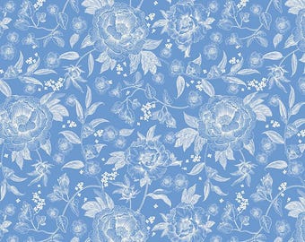 Penelope Main Blue, 100 % Cotton, C16640-BLUE