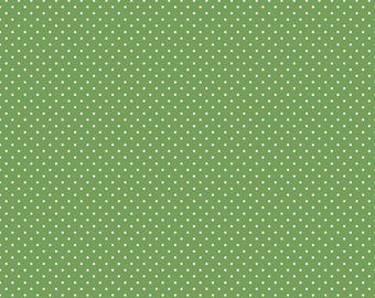 Swiss Dot Clover, 100% Cotton,  C670-CLOVER