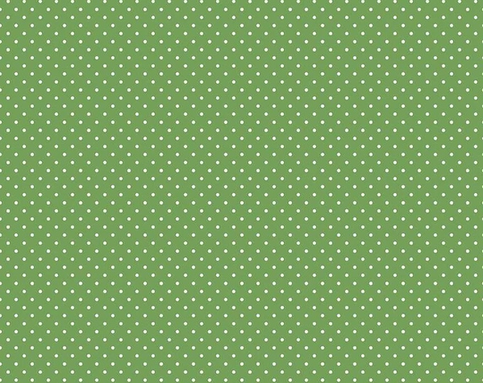 Swiss Dot Clover - Riley Blake Designs, Basic Colors, 100% Cotton Fabric  C670-CLOVER