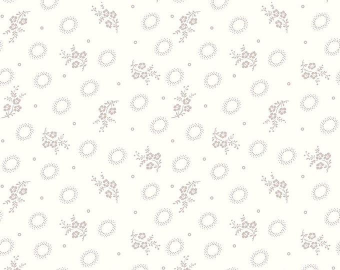 Hush Hush - Stem Gem by Gerri Robinson for Riley Blake Designs, 100% Cotton Fabric, Low-Volume Collection, C11160