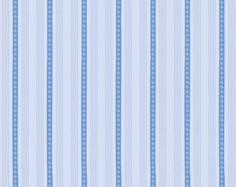 Penelope Stripes Sky, 100 % Cotton, C16645-SKY