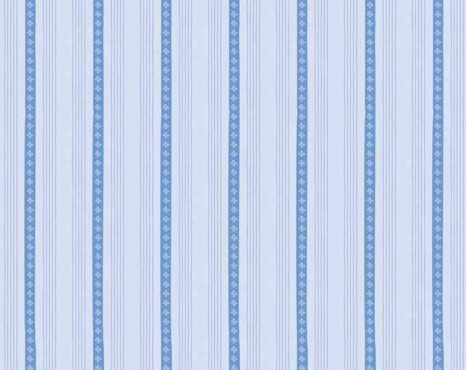Penelope Stripes Sky by Riley Blake, 100 % Cotton, C16645-SKY