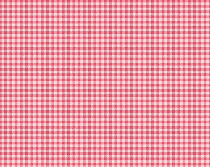Sew In Love Gingham Pink, Cotton Fabric, C16906-PINK