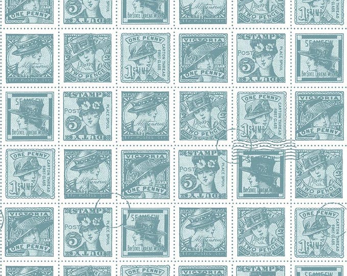 Sew Journal Fashion Post Blue by J. Wecker Frisch for Riley Blake Designs, 100% Cotton Fabric, C13895-BLUE