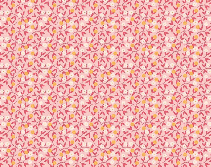 Gentler Times Gracious Coral, 100% Cotton Fabric, C16478-CORAL