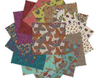 Small Wonders  5" Charm Pack by Benartex Designer Fabrics, 100% Cotton, 42 pcs, SMWN5PK
