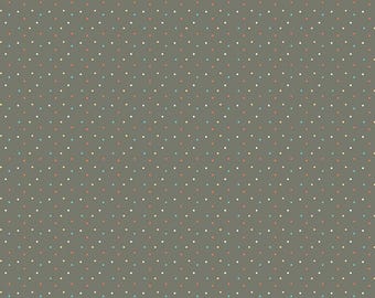 Happy at Home Dots Gray by Tara Reed for Riley Blake Designs, 100% Fine Cotton, C13706-Gray