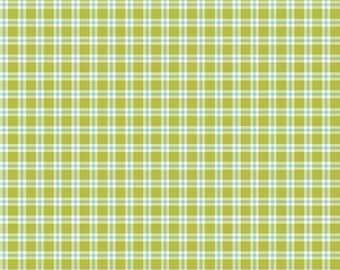 Spring's in Town - Plaid Green by Sandy Gervais for Riley Blake Designs, 100% Cotton Fabric, C14212-Green