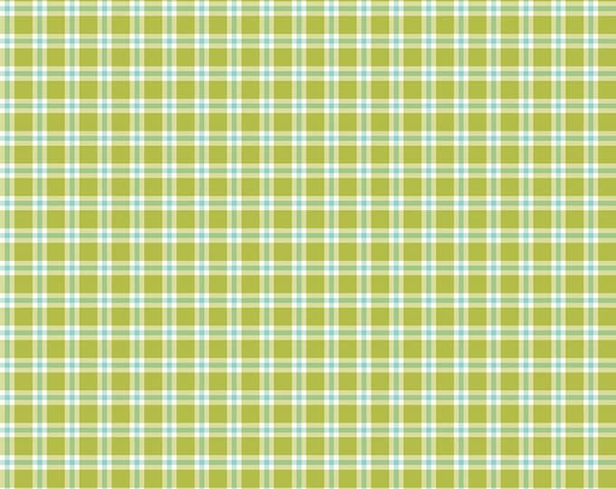 Spring's in Town - Plaid Green by Sandy Gervais for Riley Blake Designs, 100% Cotton Fabric, C14212-Green