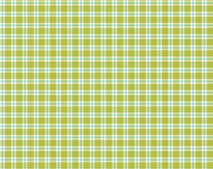 Spring's in Town - Plaid Green by Sandy Gervais for Riley Blake Designs, 100% Cotton Fabric, C14212-Green