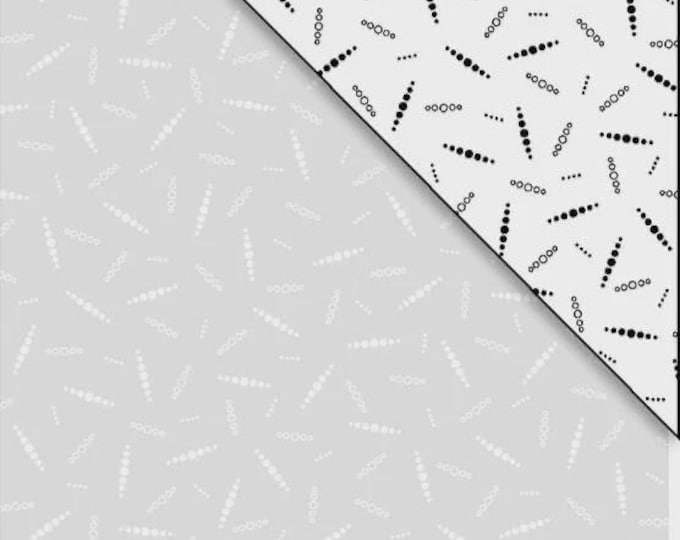 Ramblings 14 Tossed Dotty Lines, 100% Cotton, RA14 5510-W