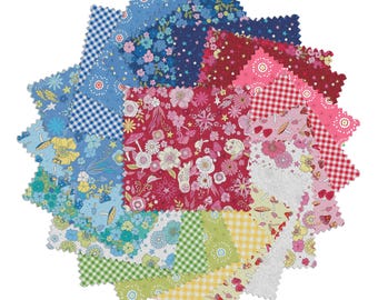 Tiny Secrets 5" Charm Pack by Benartex Fabrics, 100% Cotton, 42 pcs, TINY5PK