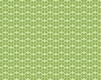 Plum Petals Geometric Fern by Diane Labombarde by Lori Holt for Riley Blake Designs, 100% Cotton Fabric, C15643-FERN